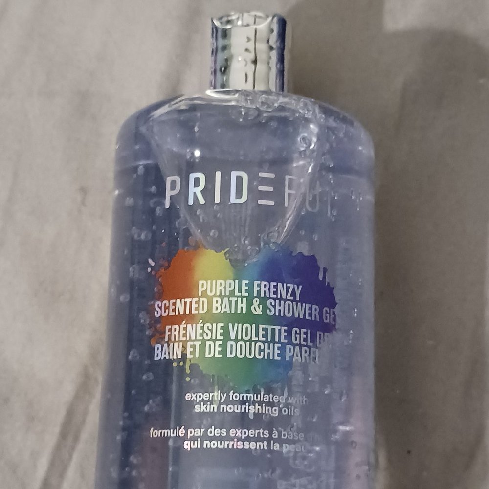 NWT! PRIDEFUL PURPLE FRENZY Body Gel